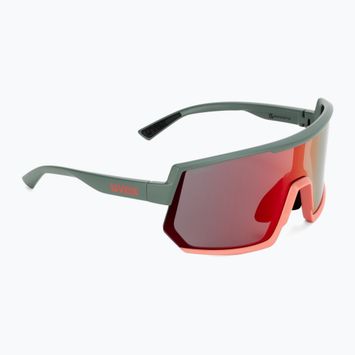 Ochelari de ciclism UVEX Sportstyle 235 moss grapefruit mat/mirror red 53/3/003/7316