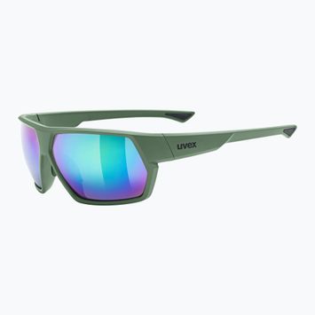 Ochelari de soare UVEX Sportstyle 238 moss matt/mirror green