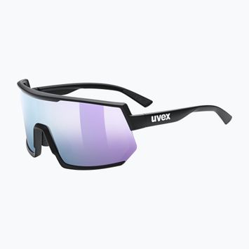 Ochelari de soare UVEX Sportstyle 235 black mat/mirror lavender