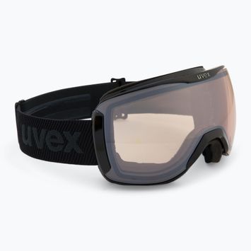 Ochelari de schi  UVEX Downhill 2100 V black shiny/mirror silver clear