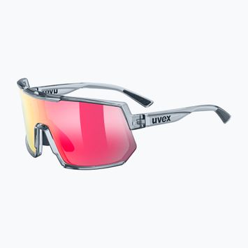 Ochelari de soare UVEX Sportstyle 235 smoke transparent/mirror red