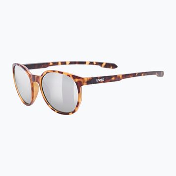 Ochelari de soare UVEX LGL 54 havanna matt/litemirror silver