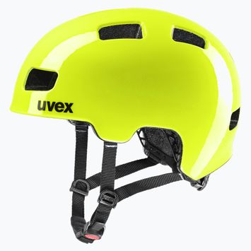 Cască de bicicletă pentru copi UVEX HLMT 4 neon yellow
