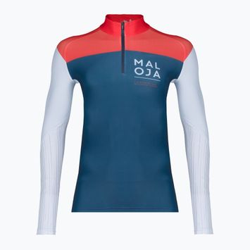 Bluză de schiuri de fond pentru bărbați Maloja CastelfondoM colorată 34219-1-8618