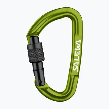 Moschetă Salewa Hot G3 cu șurub verde fluo
