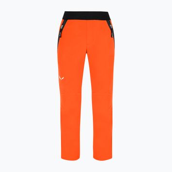 Pantaloni de trekking pentru copii Salewa Rosengarten DST red orange