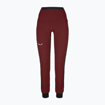 Pantaloni de trekking pentru femei Salewa Lavaredo Hemp Train syrah/0910