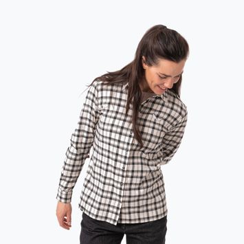 Cămașă pentru femei Salewa Fanes Flannel 5PL oatmeal/black out