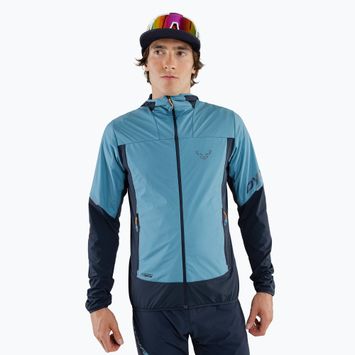 DYNAFIT Traverse Alpha Hooded jachetă softshell pentru bărbați - albastru furtună