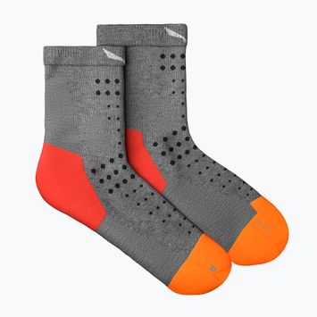 Șosete pentru bărbați Salewa Pedroc Am Qrt light grey melange/4570