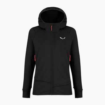 Bluză de trekking pentru femei Salewa Puez PL Hooded black out