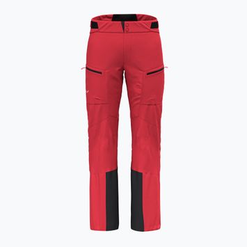 Pantaloni de schi pentru bărbați Salewa Sella 3L PTX flame