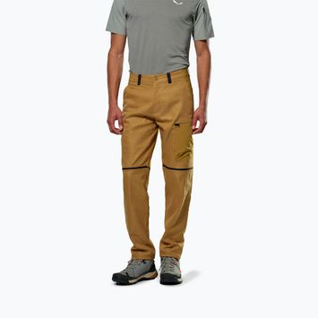 Pantaloni de trekking pentru bărbați Salewa Puez Hemp/Dst 2/1 golden brown