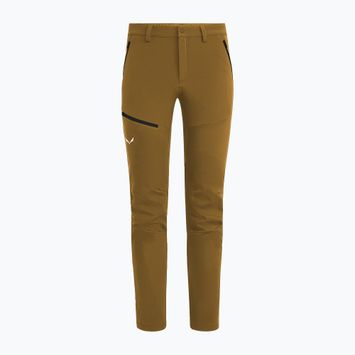 Pantaloni softshell pentru bărbaț Salewa Puez Orval 2 DST golden brown