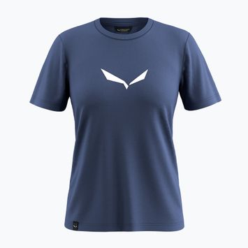 Tricou din denim închis pentru femei Salewa Solid Dry