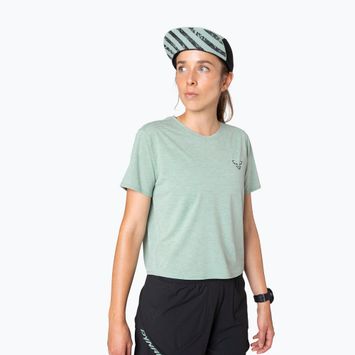 Tricou de alergare pentru femei  DYNAFIT Trail jadelite
