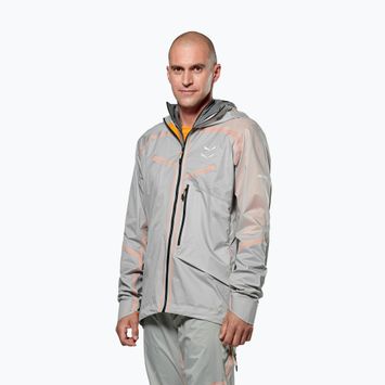 Geacă softshell pentru bărbați Salewa Nxt Ptx 3L alloy