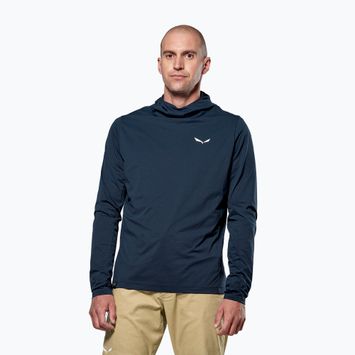 Hanorac de trekking pentru bărbați Salewa Puez Sun Hoodie navy blazer