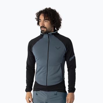 Hanorac trekking pentru bărbați DYNAFIT Transalper Light Polartec Hoody black out cinder/0720