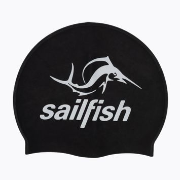 Sailfish SILICONE CAP șapcă de înot SILICONE CAP negru