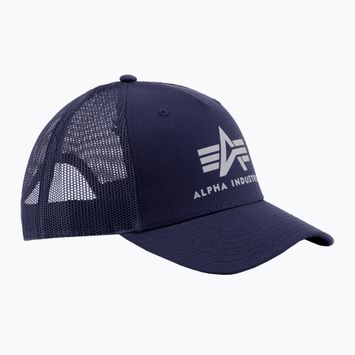 Șapcă pentru bărbați Alpha Industries Basic Trucker rep.blue
