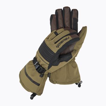 Mănuși de schi Reusch Isidro GTX burnt olive/dark brown