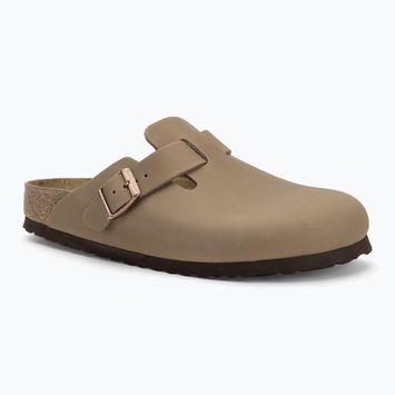 Papuci BIRKENSTOCK Boston SFB LEOI Narrow tobacco brown