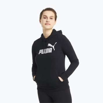 Bluză pentru femei PUMA Essentials Logo Hoodie TR puma black