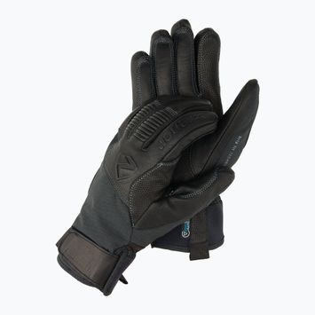 Mănuși de schi pentru bărbați  ZIENER Ganzenberg As AW alpine grey/iron tec
