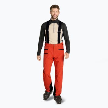 Pantaloni de schi pentru bărbați ZIENER Tronador orange pumpkin