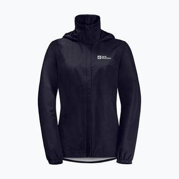 Jachetă de ploaie pentru femei Jack Wolfskin Stormy Point 2L graphite