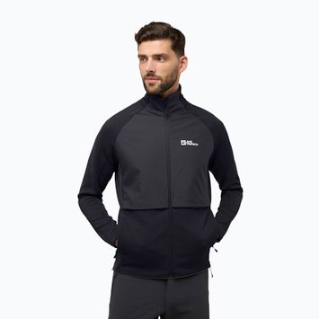 Hanorac pentru bărbați Jack Wolfskin Dormer black