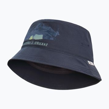 Pălărie pentru copii  Jack Wolfskin Woods Bucket print night blue