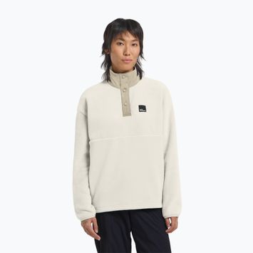 Bluză pentru femei Jack Wolfskin Sumetro Half Zip cotton white