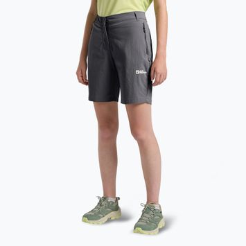 Pantaloni scurți de trekking pentru femei Jack Wolfskin Hikeout black