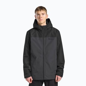Jachetă 3w1 pentru bărbați  Jack Wolfskin Taubenberg 3In1 phantom