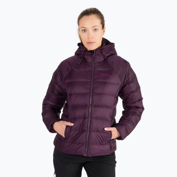 Jack Wolfskin jachetă de femei Nebelhorn Down Hoody mov 1207091_2042