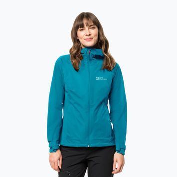 Jack Wolfskin jachetă de ploaie pentru femei Highest Peak albastru 1115121_1281_001