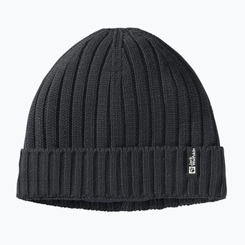 Căciulă de iarnă Jack Wolfskin Rib Knit black