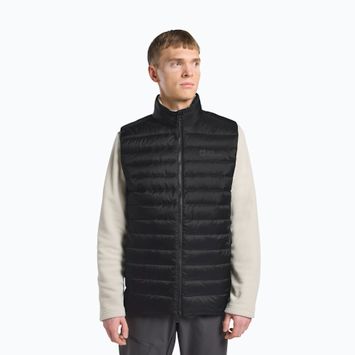 Vestă de trekking pentru bărbați Jack Wolfskin Pilvi Down black