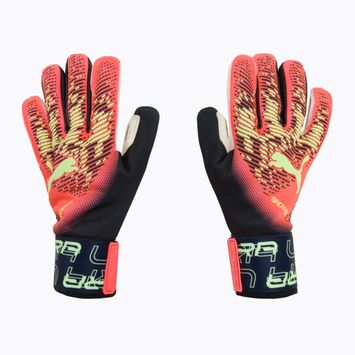 Mănuși de portar PUMA Ultra Grip 1 Hybrid roșu 041827 02