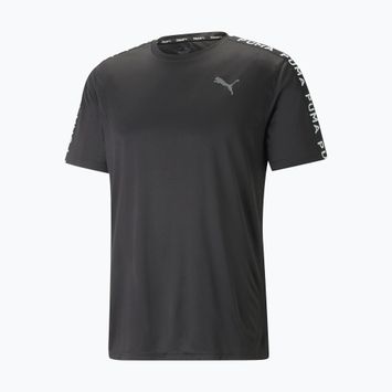 Tricoul de antrenament PUMA Fit Taped pentru bărbați negru 523190 01