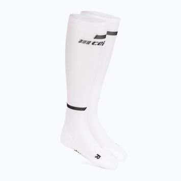 Șosete compresive de alergat pentru femei CEP Tall 4.0 white