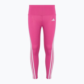 Colanți pentru copii adidas Essentials Aerorady 3-Stripes High Waisted semi lucid fuchsia/white