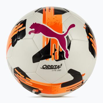 Minge de fotbal PUMA Orbita 5 Fusion Lite 350 puma white/multicolor mărimea 5