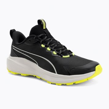 Încălțăminte de alergare  PUMA Skyrocket Lite Trail puma black/feather gray/yellow alert