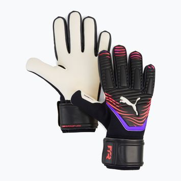 Mănuși de portar PUMA Future Pro Hybrid puma black/glowing red/purple glimmer