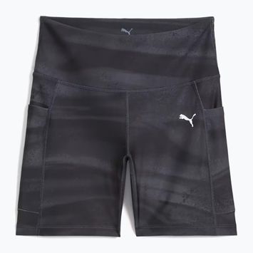 Pantaloni scurți de alergare pentru femei Puma Run Velocity 5" AOP Tight puma black