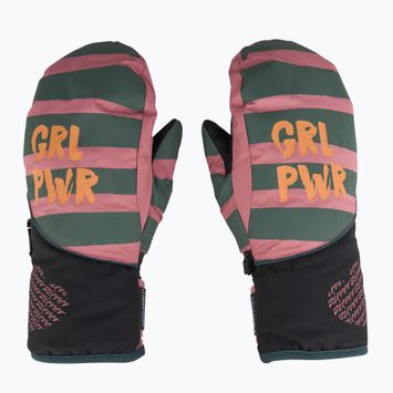 Mănuși de schi pentru copii  ZIENER Liwani Aquashield PR Mitten rose blossom