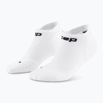 Șosete compresive pentru femei CEP Run No Show 5.0 white